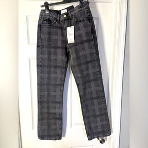Zara Gray Straight Jeans with Modern Fit